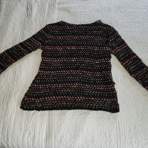 Multi color knit sweater